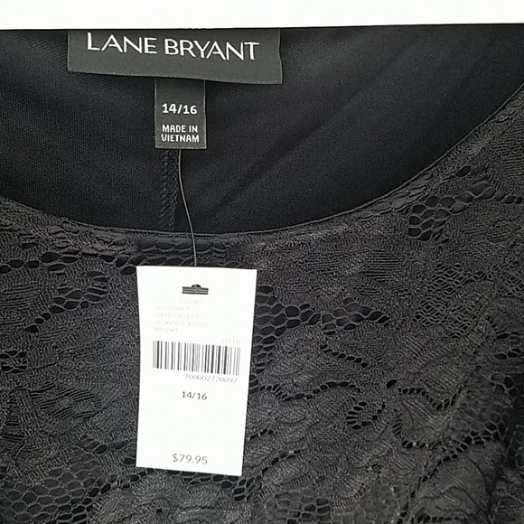 NWT Lace Flutter-Sleeve Swing Dress (w Pockets!) - Picture 6 of 9